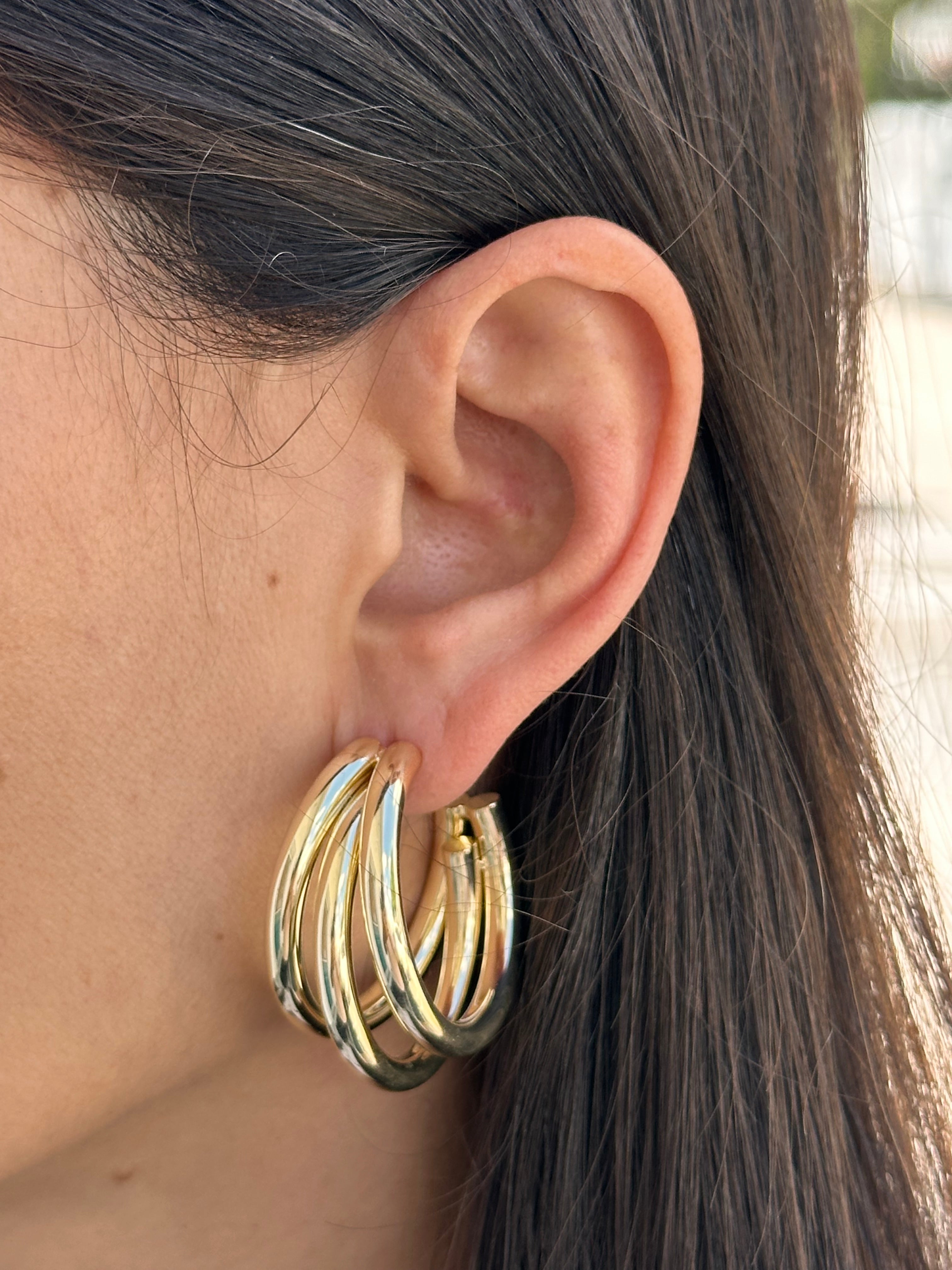 Gold Earring Images - Dhanalakshmi Jewellers